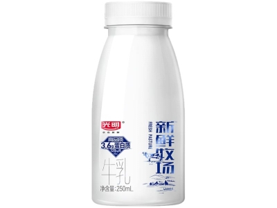 光明 新鲜牧场牛奶250ml*8瓶