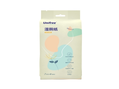 unifree 可降解湿厕纸 56片*3提共24包