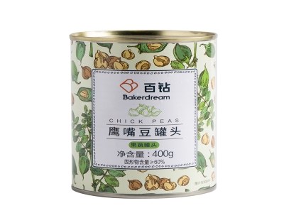 Bakerdream 百钻 即食鹰嘴豆罐头 400g*3罐