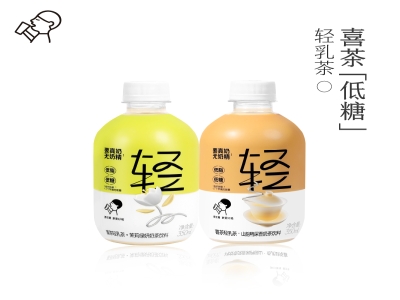 喜茶轻乳茶350ml*6瓶