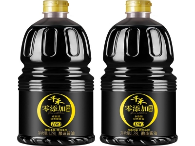 千禾 零添加特级生抽 1.28L*2瓶