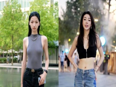 香港女人才是穿衣高手，背心+长裤时髦又有女人味道，回头率真高