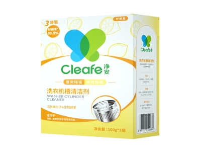 Cleafe 净安 洗衣机槽清洗剂 100g*3盒