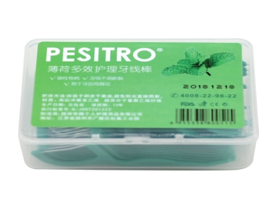 Pesitro 薄荷味超细牙线 300支