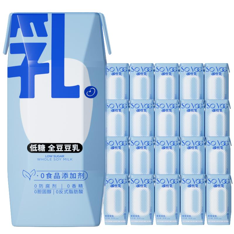 颂优乳豆奶200ml*20盒