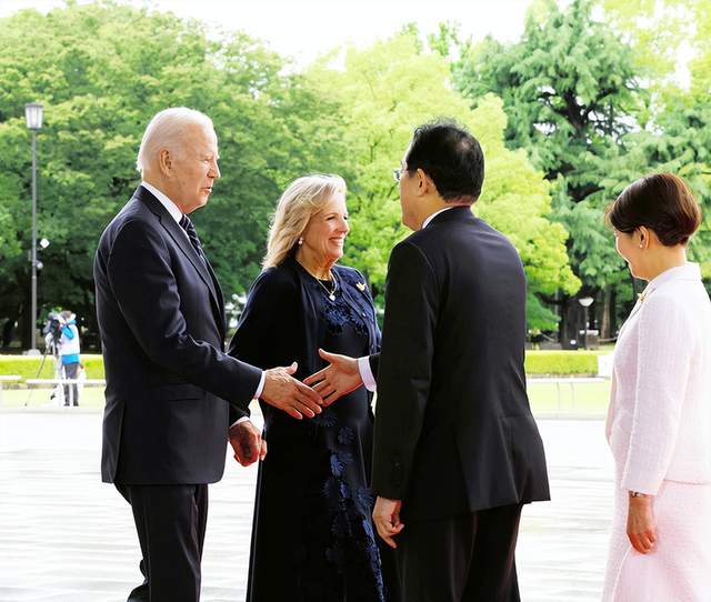 太太团在广岛G7峰会首日比拼！日本夫人好端庄，英国夫人美成黑马 图4